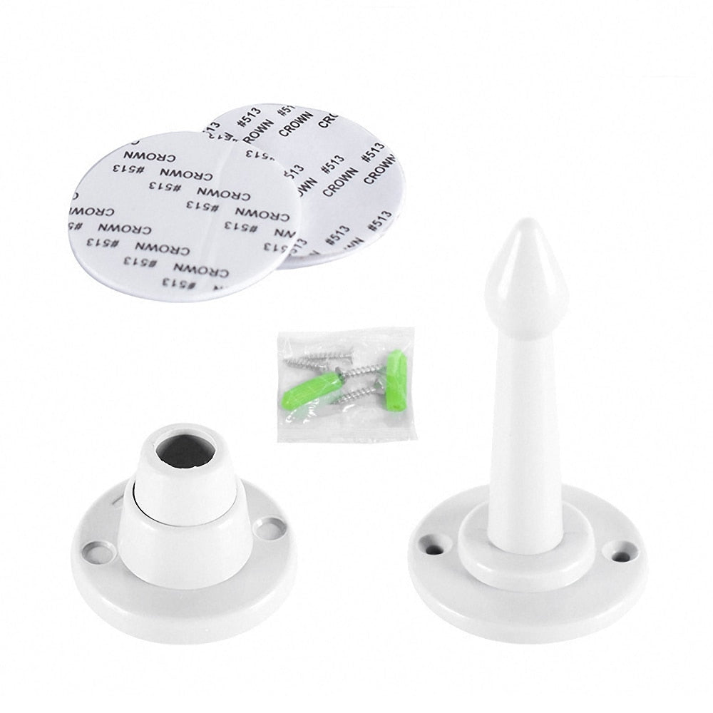 Mute Non-punch Silicone Door Stopper Touch Toilet Wall Absorption Door Plug Anti-bump Door Holder Gear Gate Resistance Door Stop.